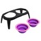 Pet Adobe Elevated Pet Bowls with Non-Slip Stand for Food and Water, Dogs / Cats 16-ounce Each, Pink 986153RPH - alternate 6